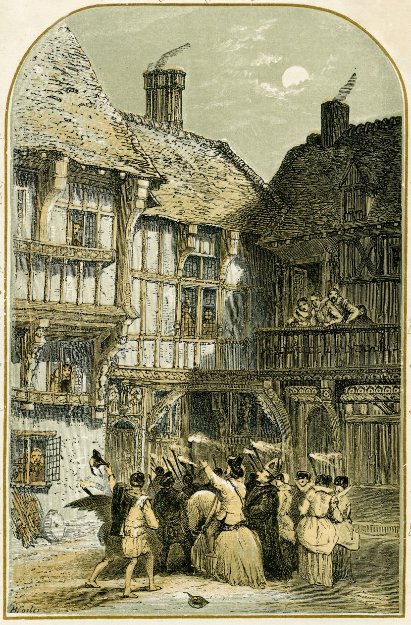 Mummerit leikkivät/mummittelevat tekijältä Myles Birket Foster