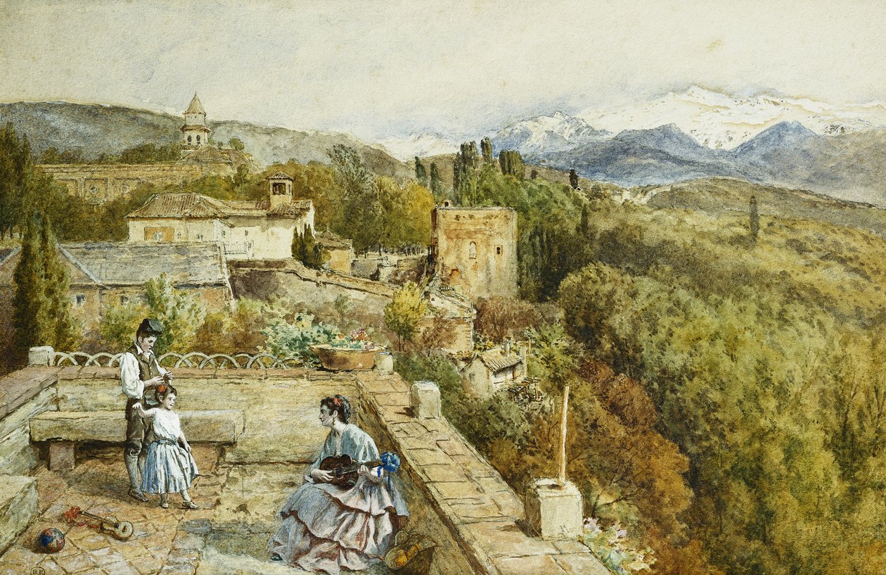 Sierra Nevada Alhambrasta, tekijältä Myles Birket Foster