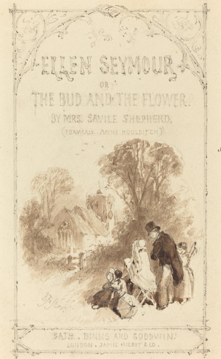 Otsikko "Ellen Seymour" tekijältä Myles Birket Foster