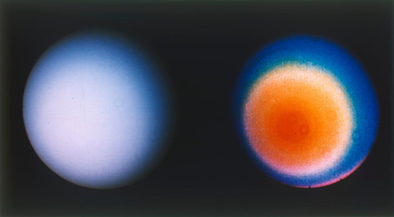 Uranus Voyager 2 -avaruusaluksesta, 1980-luku. tekijältä NASA Images