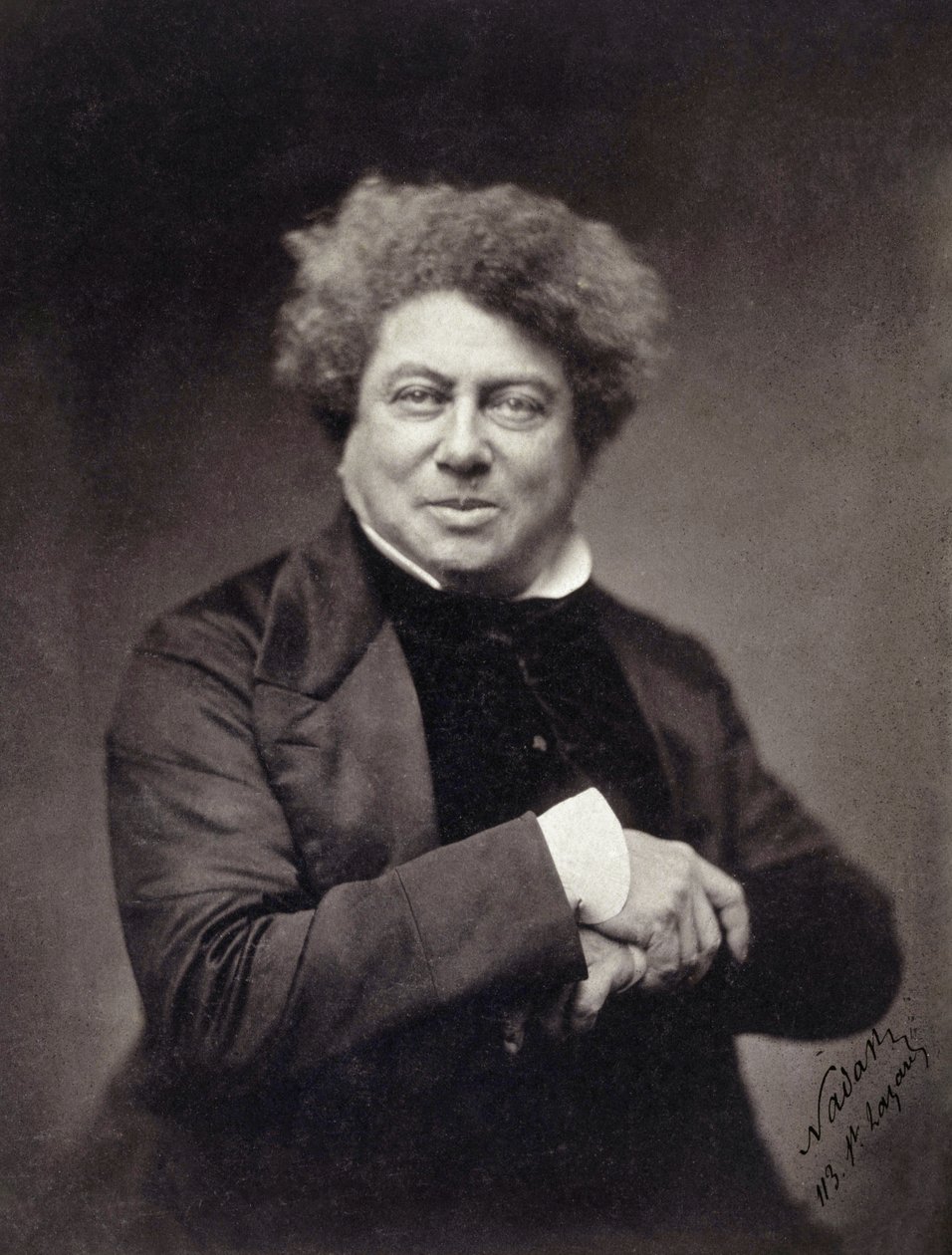 Alexander Dumas père (1802-1870) tekijältä Nadar