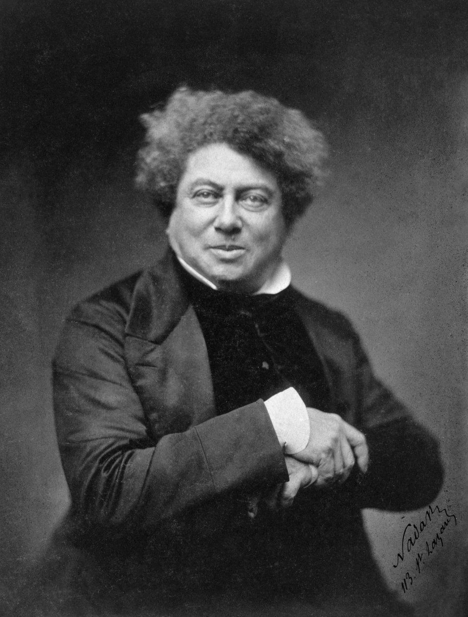 Alexander Dumas père (1802-1870) tekijältä Nadar