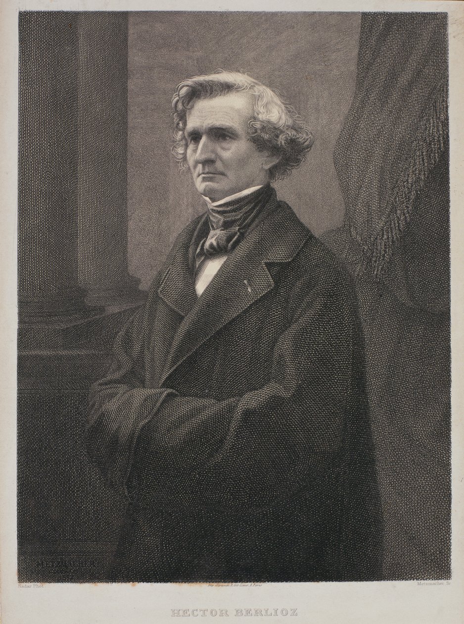 Metzmacherin kaivertama Hector Berlioz (1803-69). tekijältä Nadar