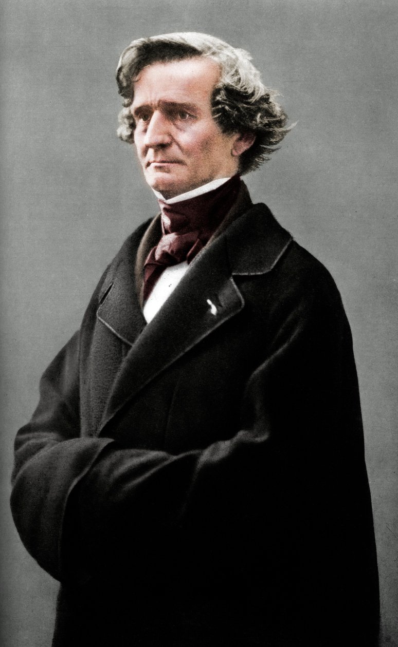 Hector Berlioz 1803-1869, ranskalainen romanttinen säveltäjä. tekijältä Nadar