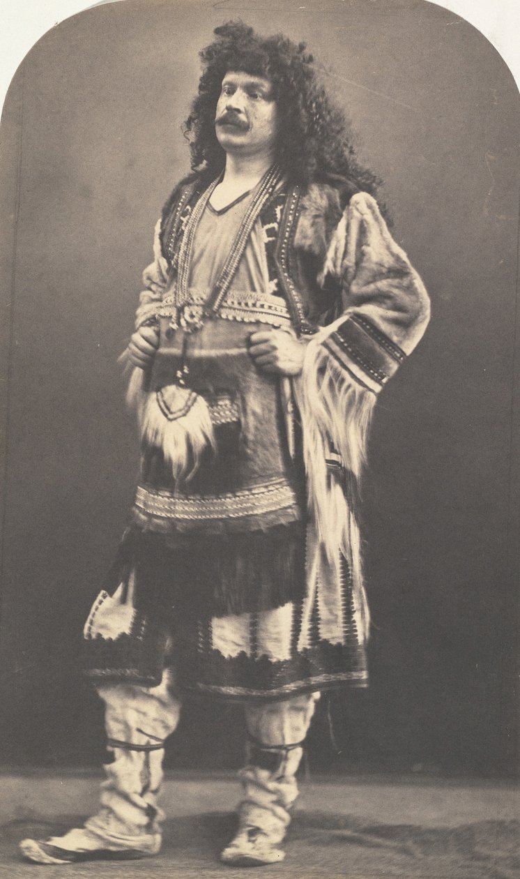[Omakuva puvussa], 1862-64. tekijältä Nadar