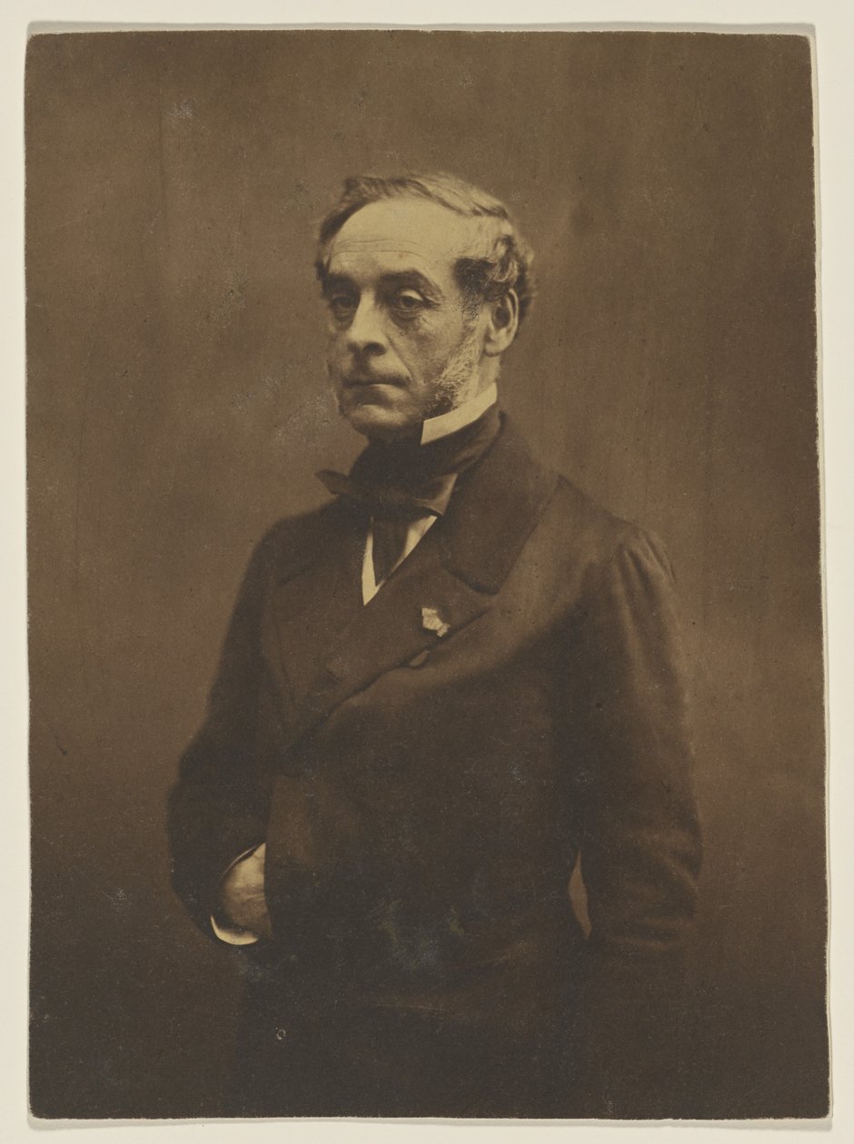 [Ernest] Legouvé, kirjailija tekijältä Nadar [Gaspard Félix Tournachon]