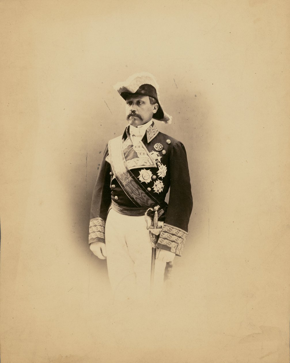 M[aréch]al Serrano tekijältä Nadar [Gaspard Félix Tournachon]