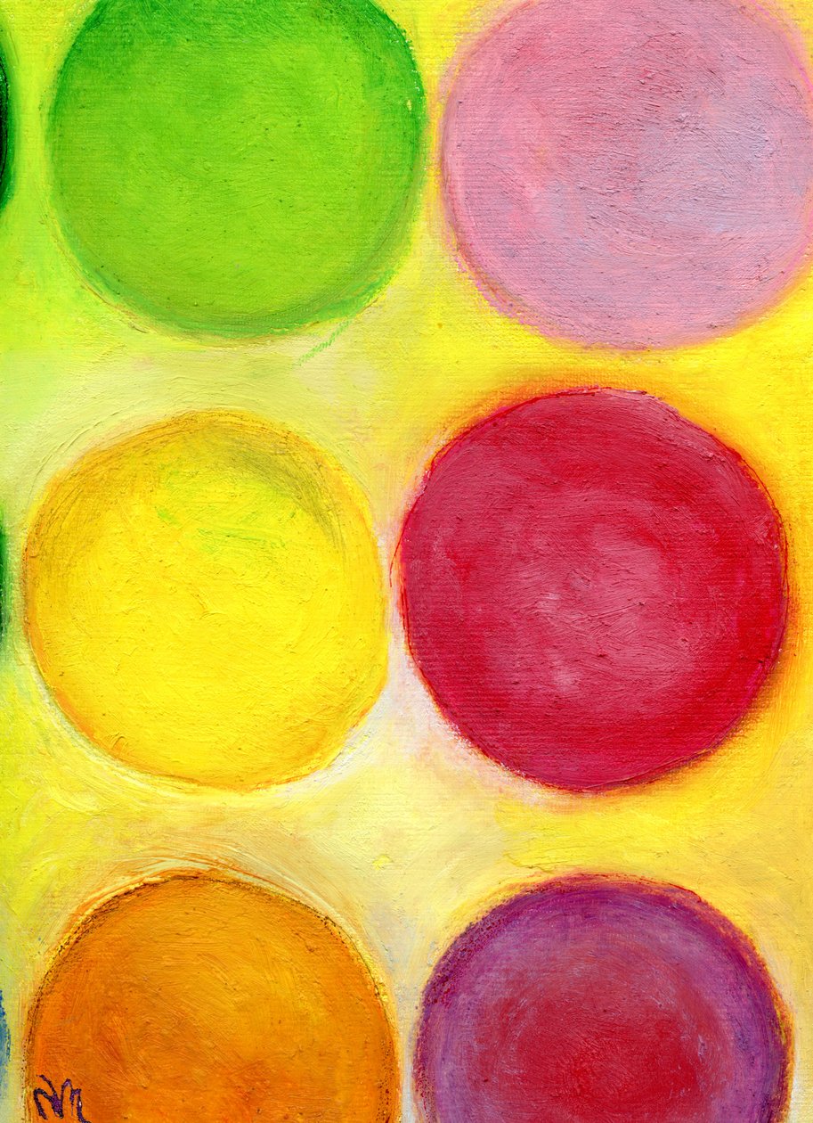 The Happy Dots 1, 2014, tekijältä Nancy Moniz Charalambous