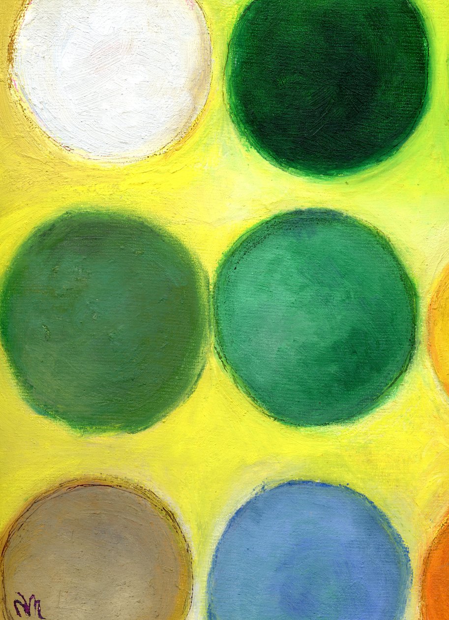 The Happy Dots 2, 2014, tekijältä Nancy Moniz Charalambous