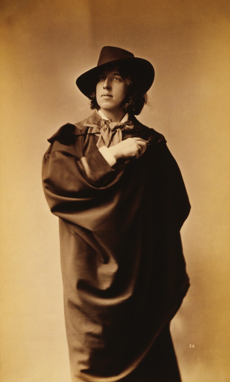 Oscar Wilde, 1882 (albumiprintti) tekijältä Napoleon Sarony
