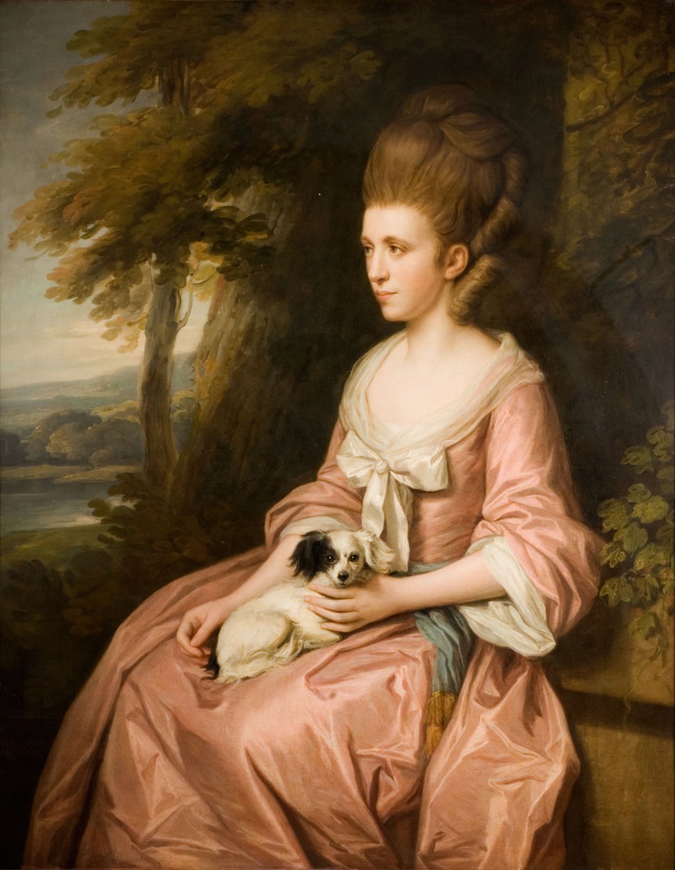 Muotokuva neiti Hargreavesista, 1750-1800. tekijältä Nathaniel Dance Holland