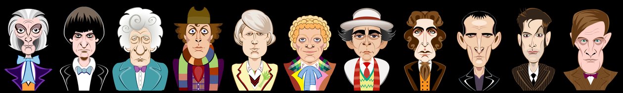 Näyttelijät BBC-televisiosarjasta Doctor Who (1963-2013) tekijältä Neale Osborne