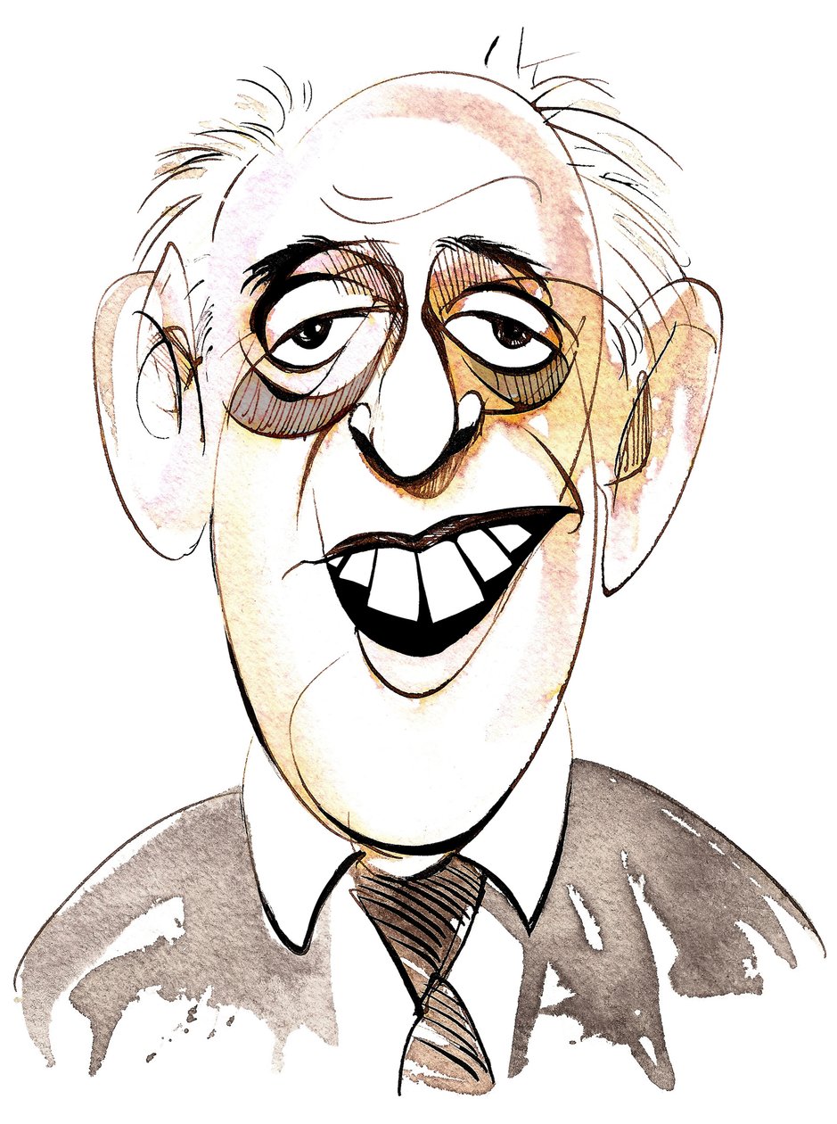 Alastair Sim - Skotlantilainen sarjakuvanäyttelijä, 1900 - 1976 tekijältä Neale Osborne