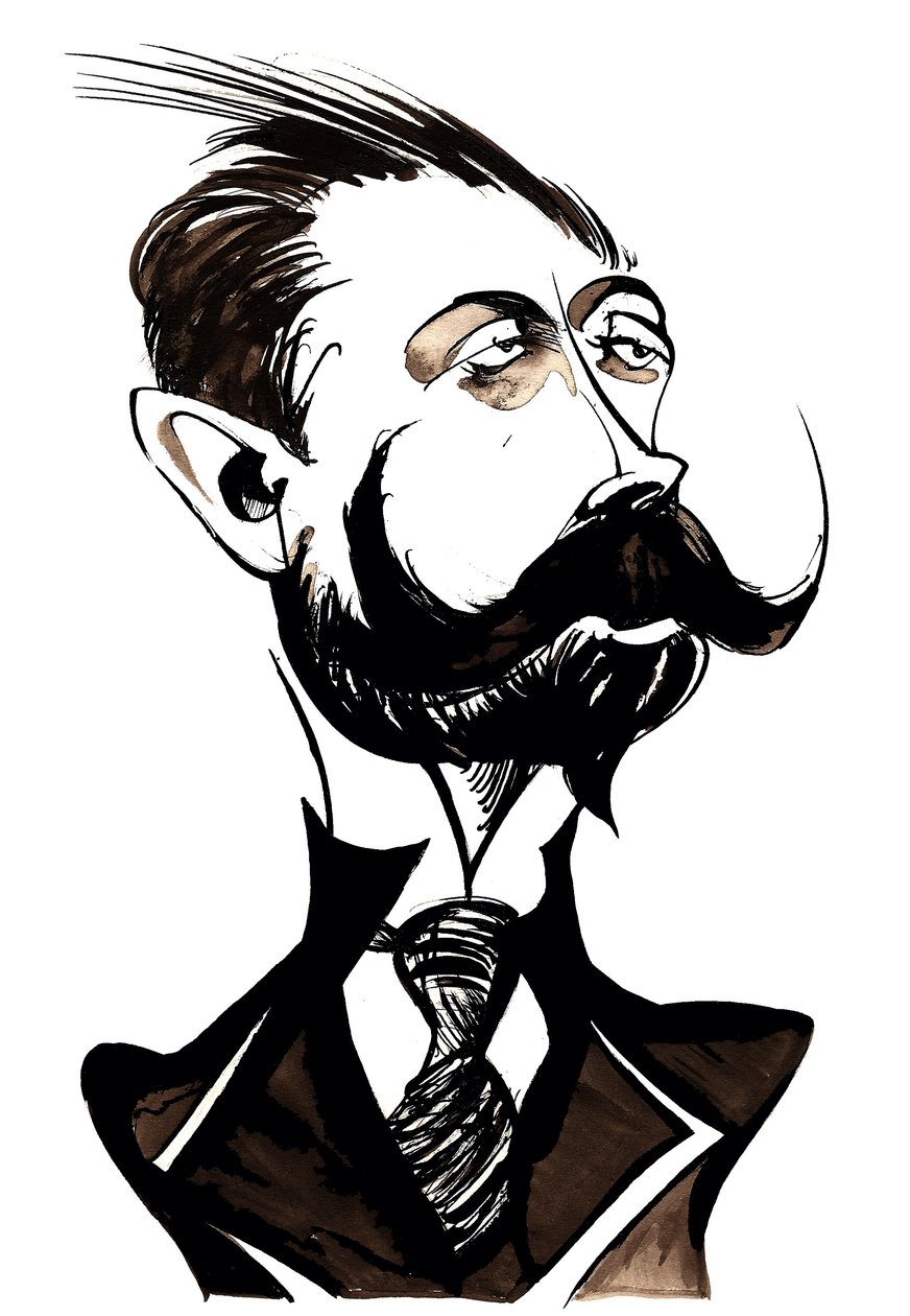 Alexander Skryabin - karikatyyri tekijältä Neale Osborne