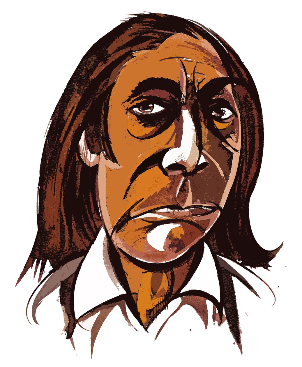 Alfred Schnittke - värikarikatyyri tekijältä Neale Osborne