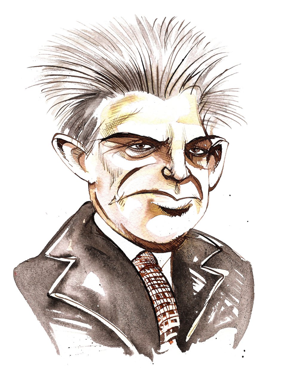 Carl Nielsen, karikatyyri tekijältä Neale Osborne
