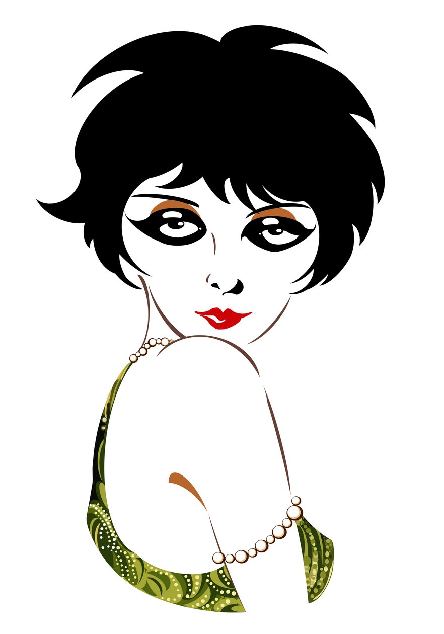 Clara Bow, yhdysvaltalainen mykkäelokuvanäyttelijä, 1905-1965 tekijältä Neale Osborne