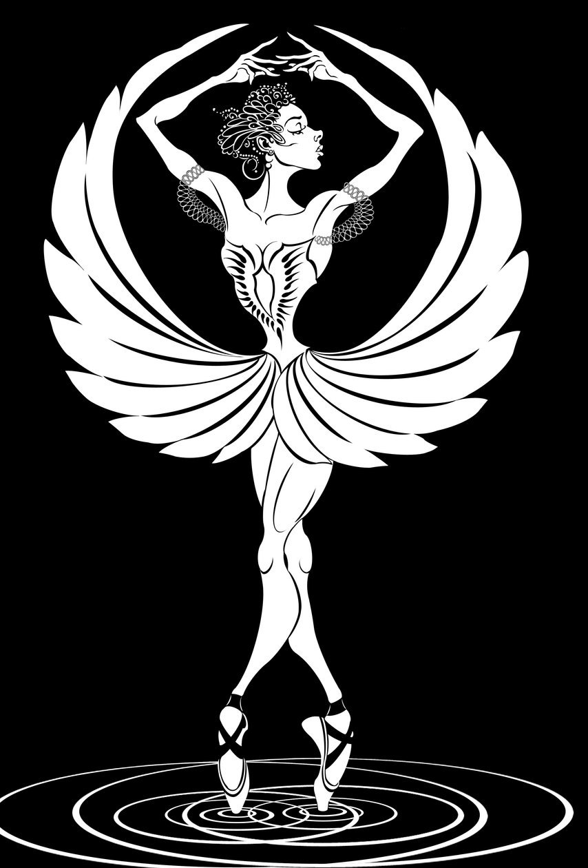 Darcey Bussell, englantilainen balerina (s tekijältä Neale Osborne