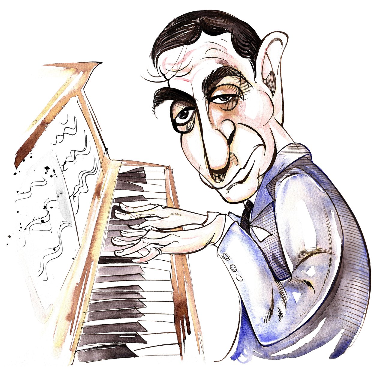 Irving Berlin - karikatyyri tekijältä Neale Osborne