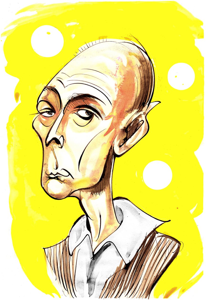 Jasper Carrott - karikatyyrit tekijältä Neale Osborne