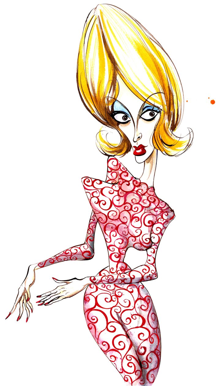 Martian Girl vuoden 1996 scifi-elokuvasta Mars Attacks! ohjannut Tim Burton tekijältä Neale Osborne