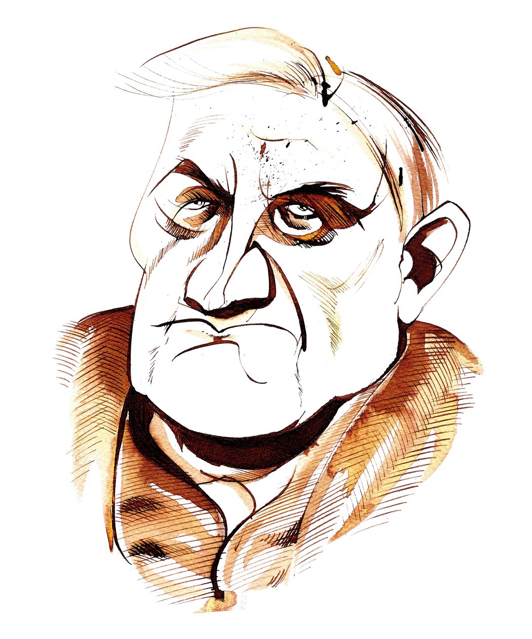 Ralph Vaughan Williams - karikatyyri tekijältä Neale Osborne