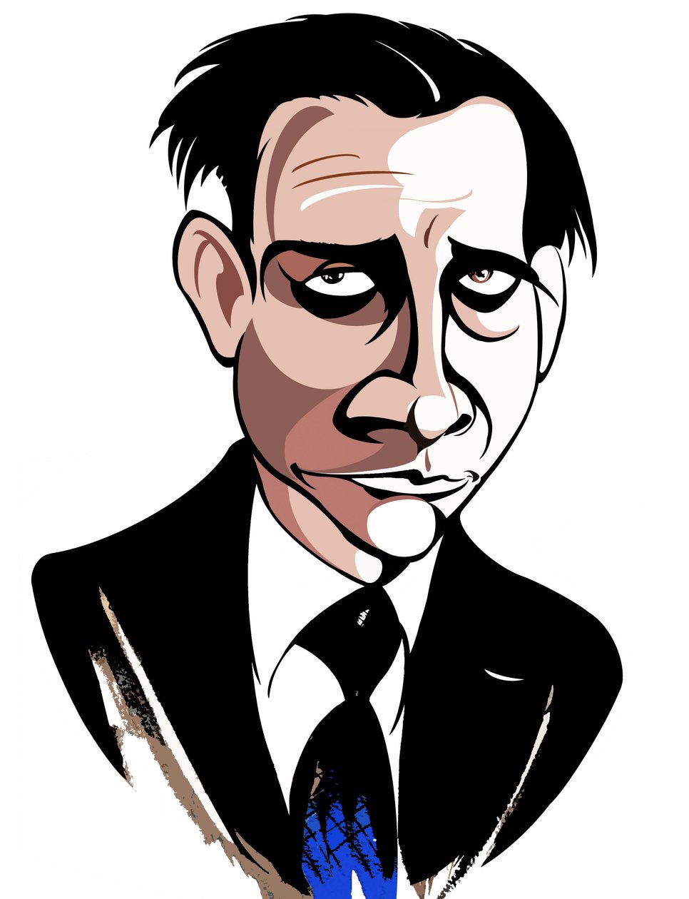 Sir Lennox Berkeley - karikatyyri tekijältä Neale Osborne