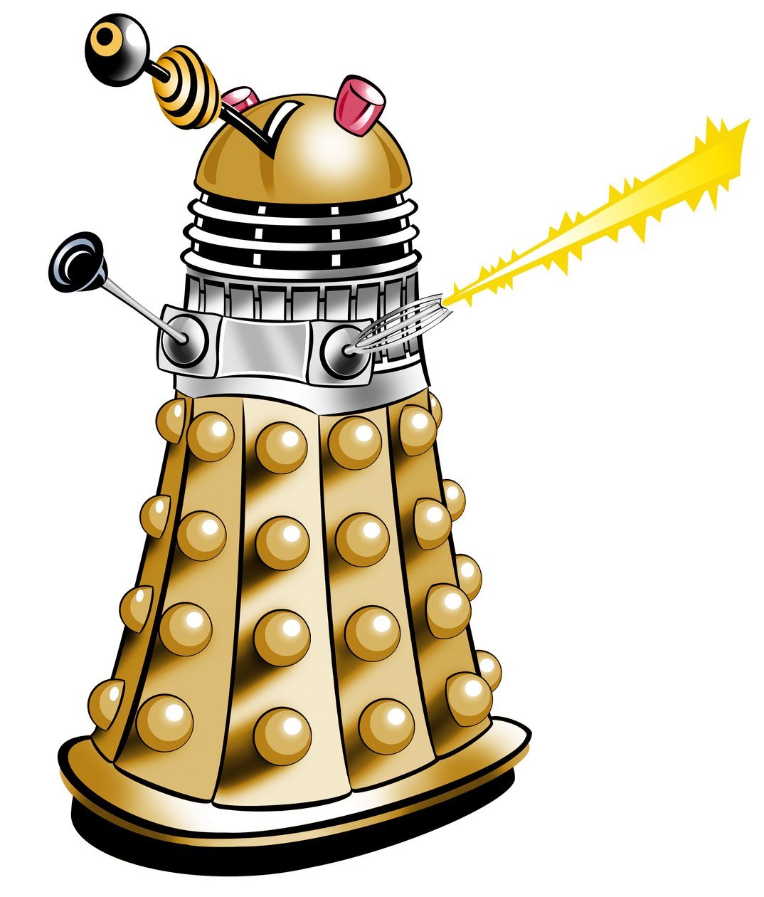 Dalek - sarjakuva kuvitus tekijältä Neale Osborne