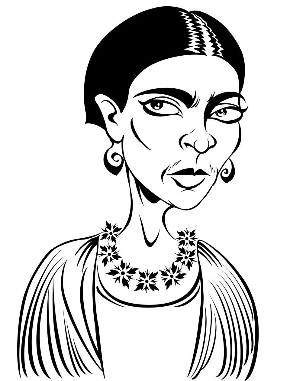 Frida Kahlo (digitaalinen) tekijältä Neale Osborne
