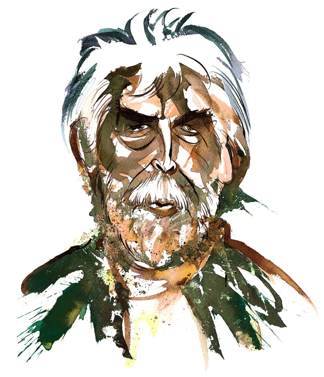 Sir Harrison Birtwistle - värikarikatyyri tekijältä Neale Osborne
