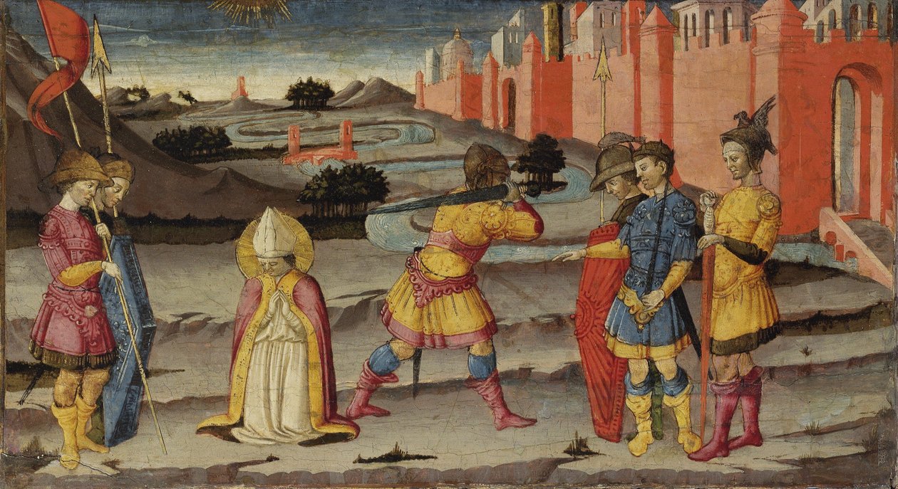 Das Martyrium des Heiligen Januarius tekijältä Neri di Bicci