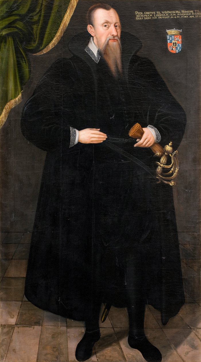 Marsalkkakreivi Per Brahe vanhempi, n. 1581 tekijältä Netherlandish School