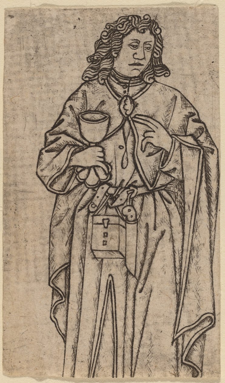 Pyhä Johannes tekijältä Netherlandish 15th Century