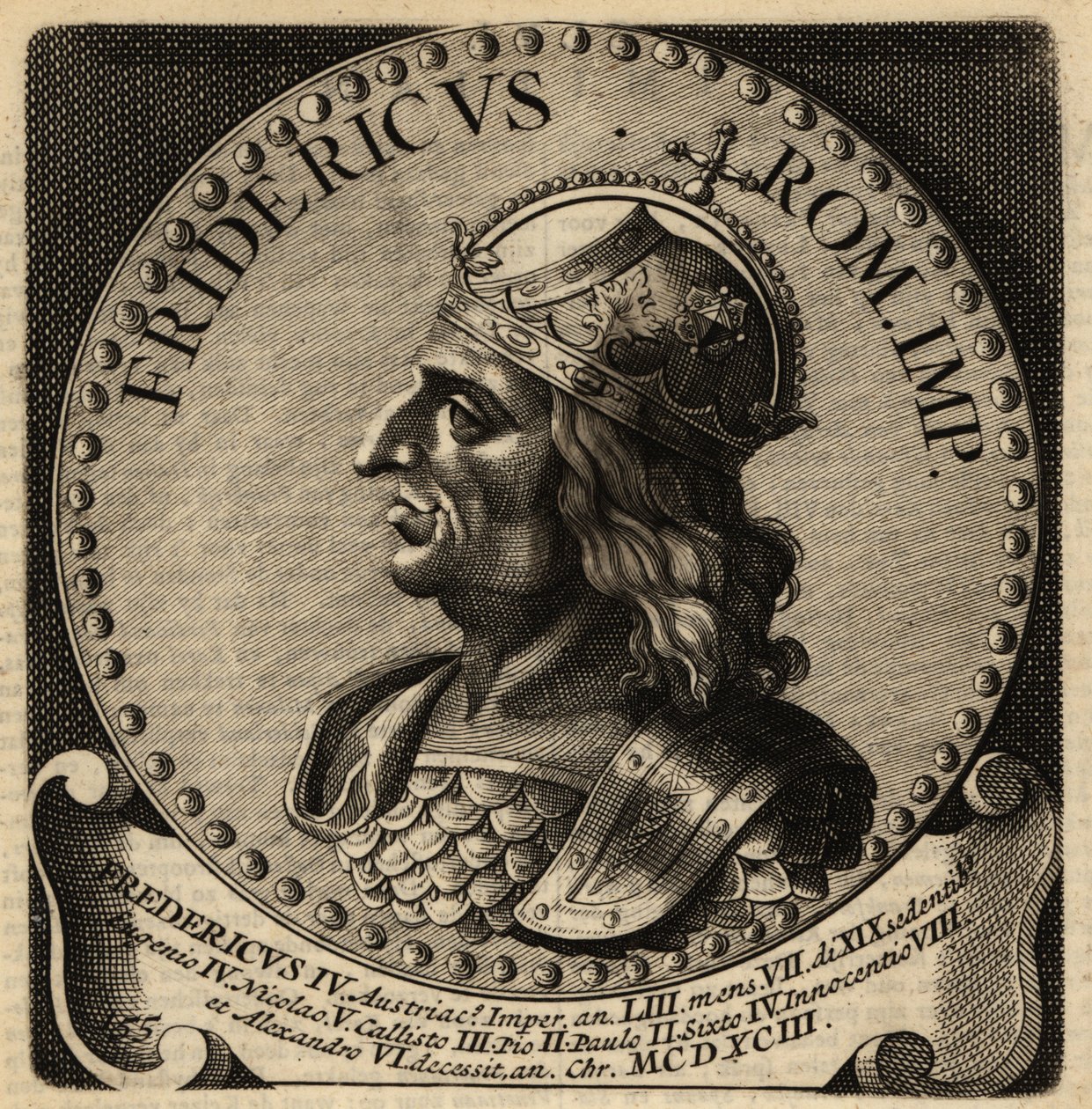 Pyhän Rooman keisari Frederick III. tekijältä Netherlandish School