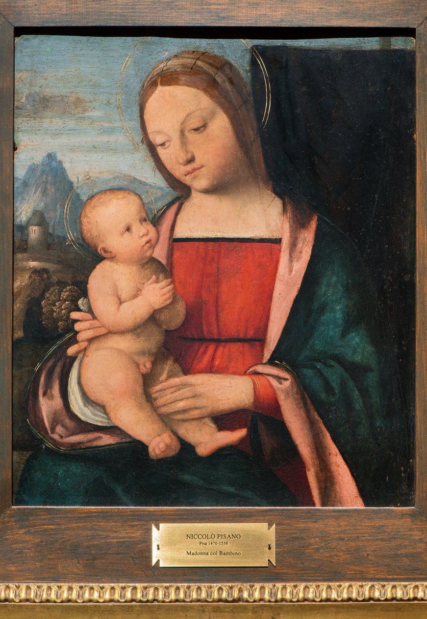 Madonna ja lapsi, 1510-1520 tekijältä Niccolò Pisano