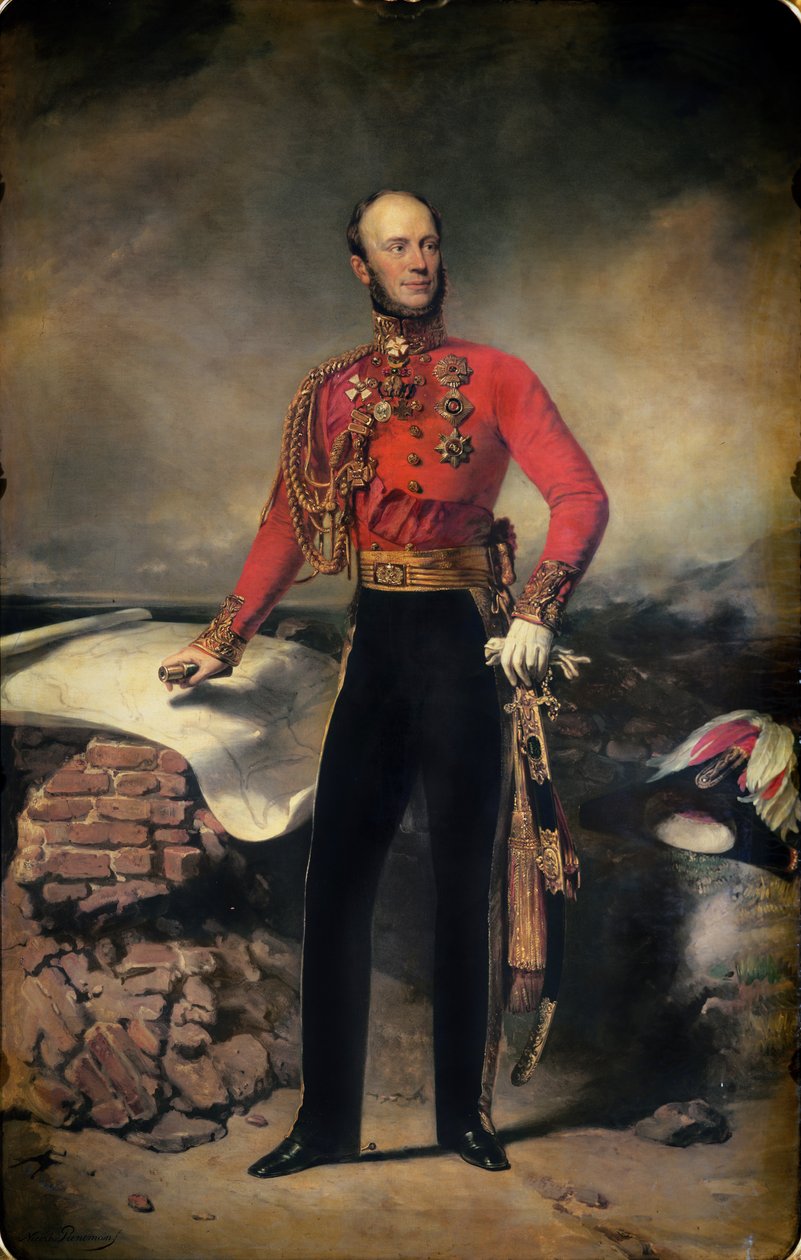 Marsalkka Belgian kuningas Leopold I tekijältä Nicholas Pieneman