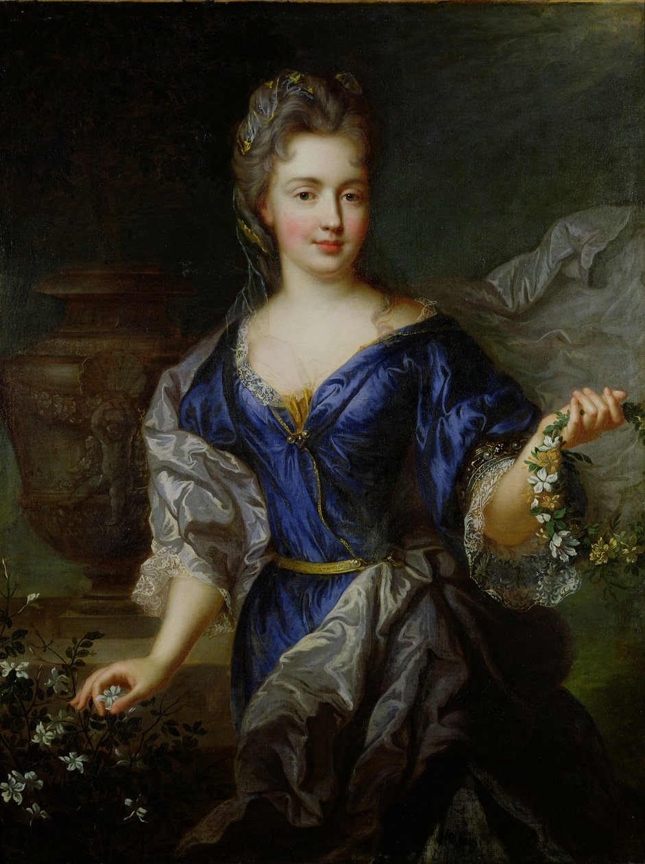 Marie-Anne de Bourbon (1666-1739) Contin prinsessa tekijältä Nicolas de Largillière