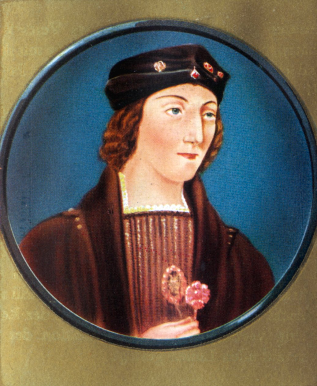 Henry VII:n muotokuva tekijältä Nicholas (after) Hilliard