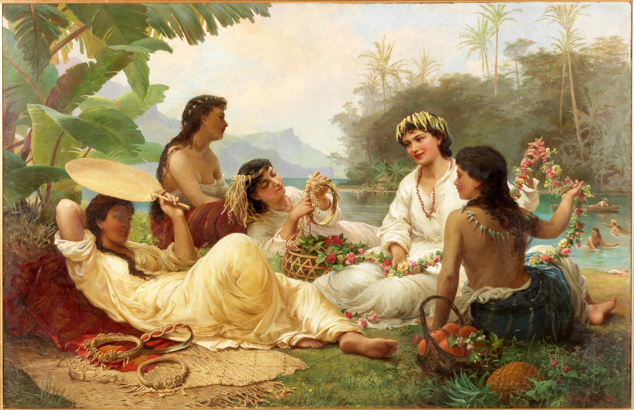 Aurinkoiset ilmat, Tahiti tekijältä Nicholas Chevalier