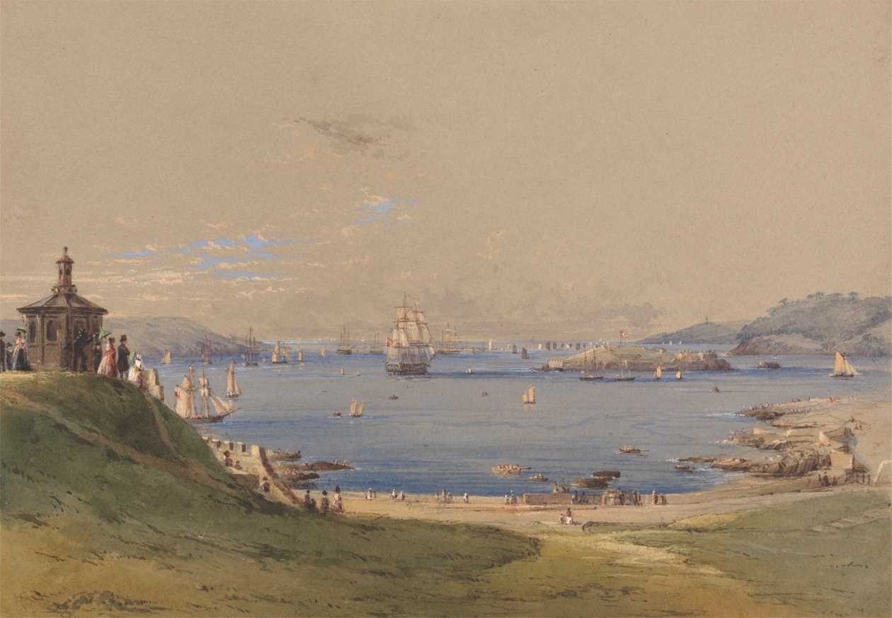 Plymouth Sound from the Hoe tekijältä Nicholas Condy
