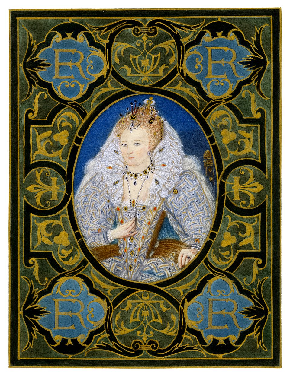 Kuningatar Elisabet I, 1500-luku, 1896. tekijältä Nicholas Hilliard