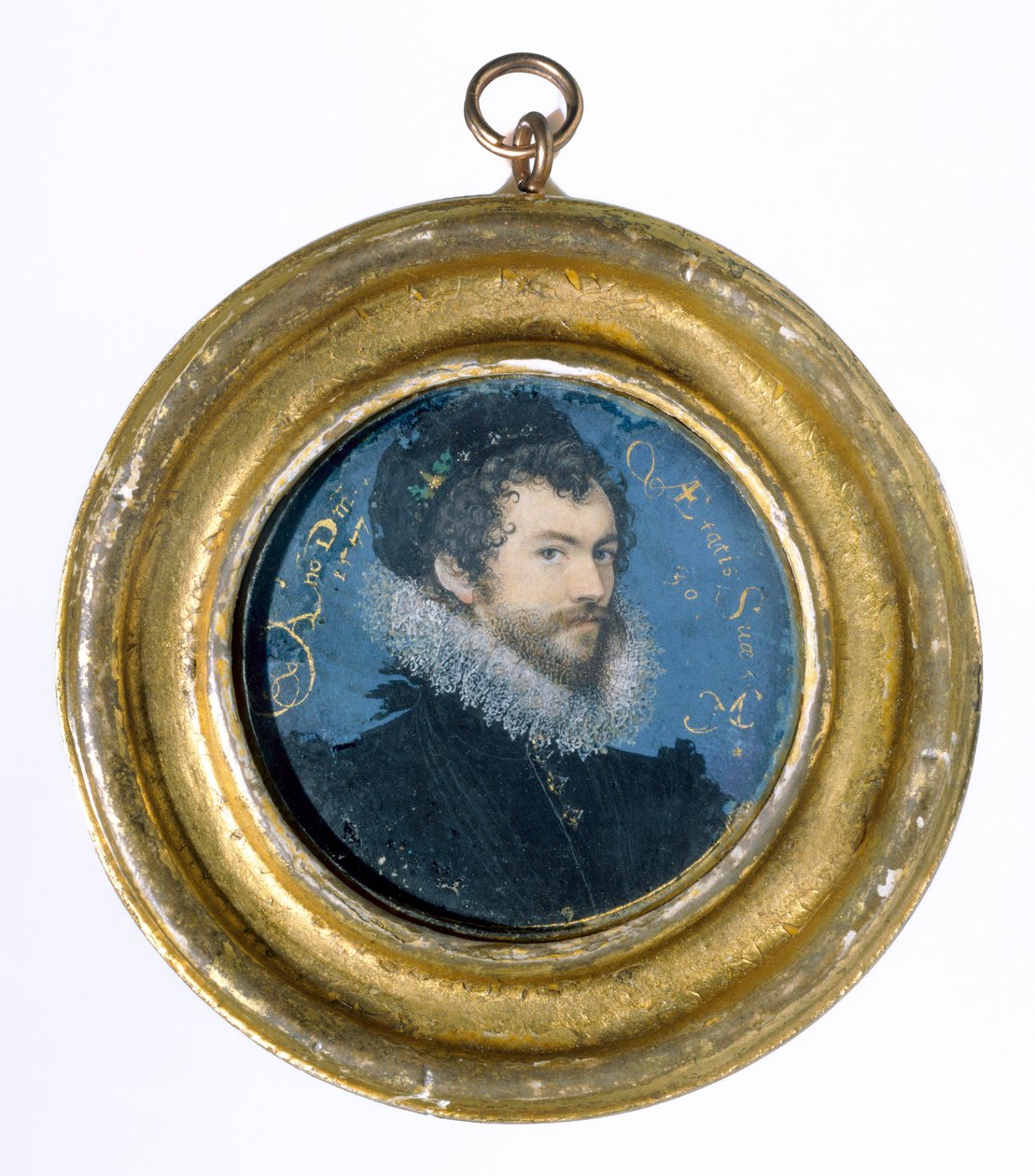 Omakuva, 1577 (wc vellum) tekijältä Nicholas Hilliard