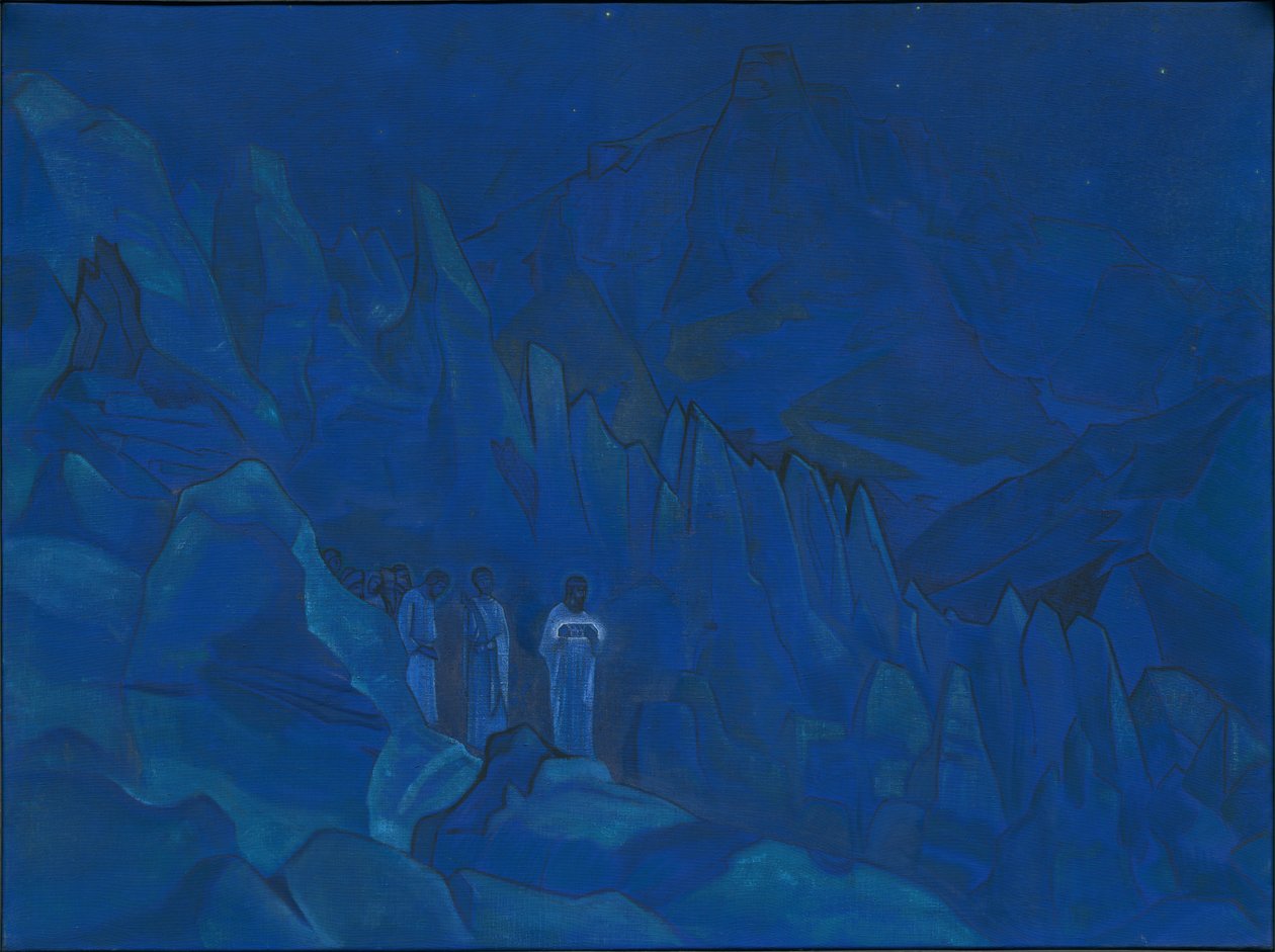 Burning of Darkness, "His Country" -sarja, 1924 tekijältä Nicholas Roerich