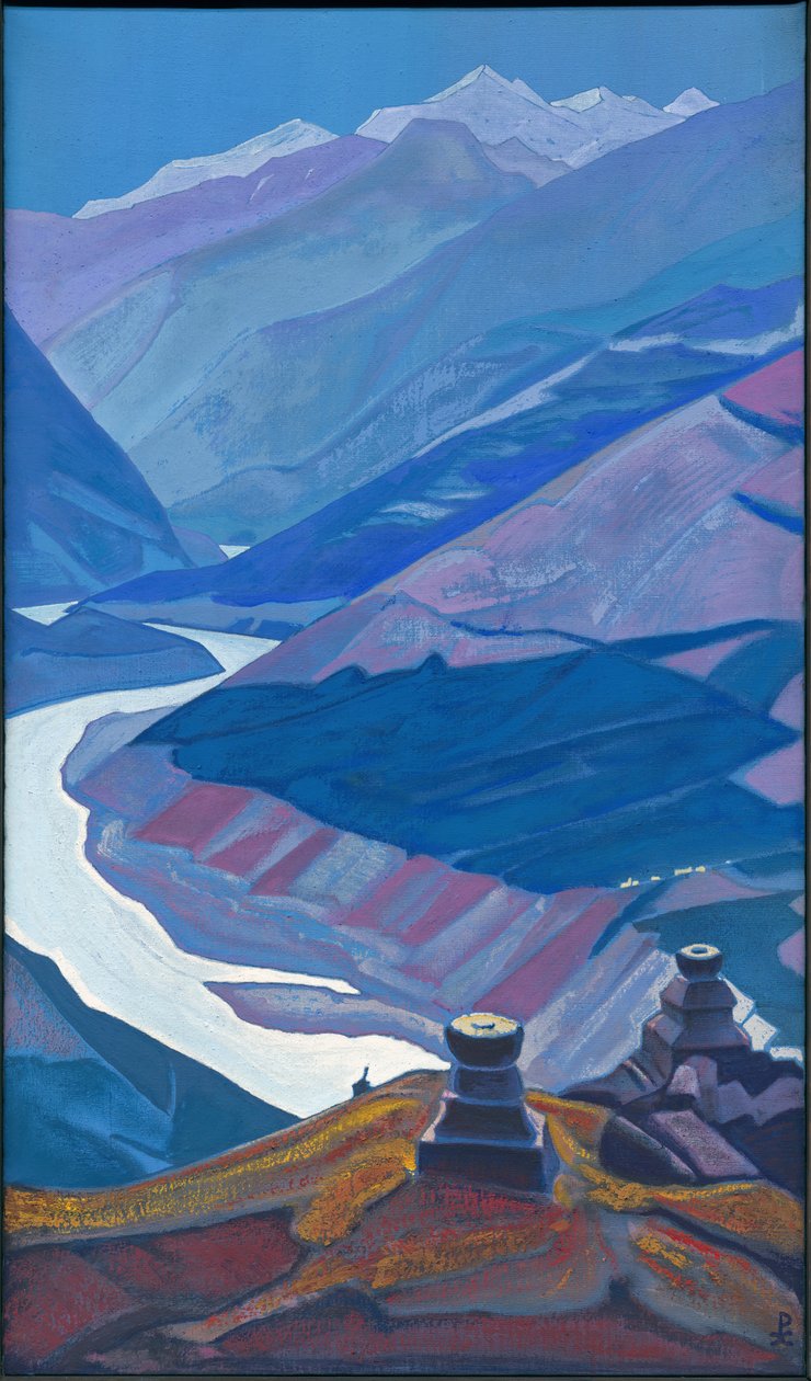 kuu-juoksu tekijältä Nicholas Roerich