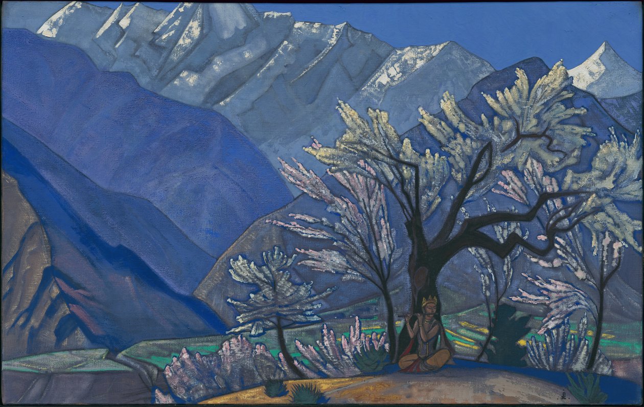 Krishna, "Kulu"-sarja, 1929 tekijältä Nicholas Roerich