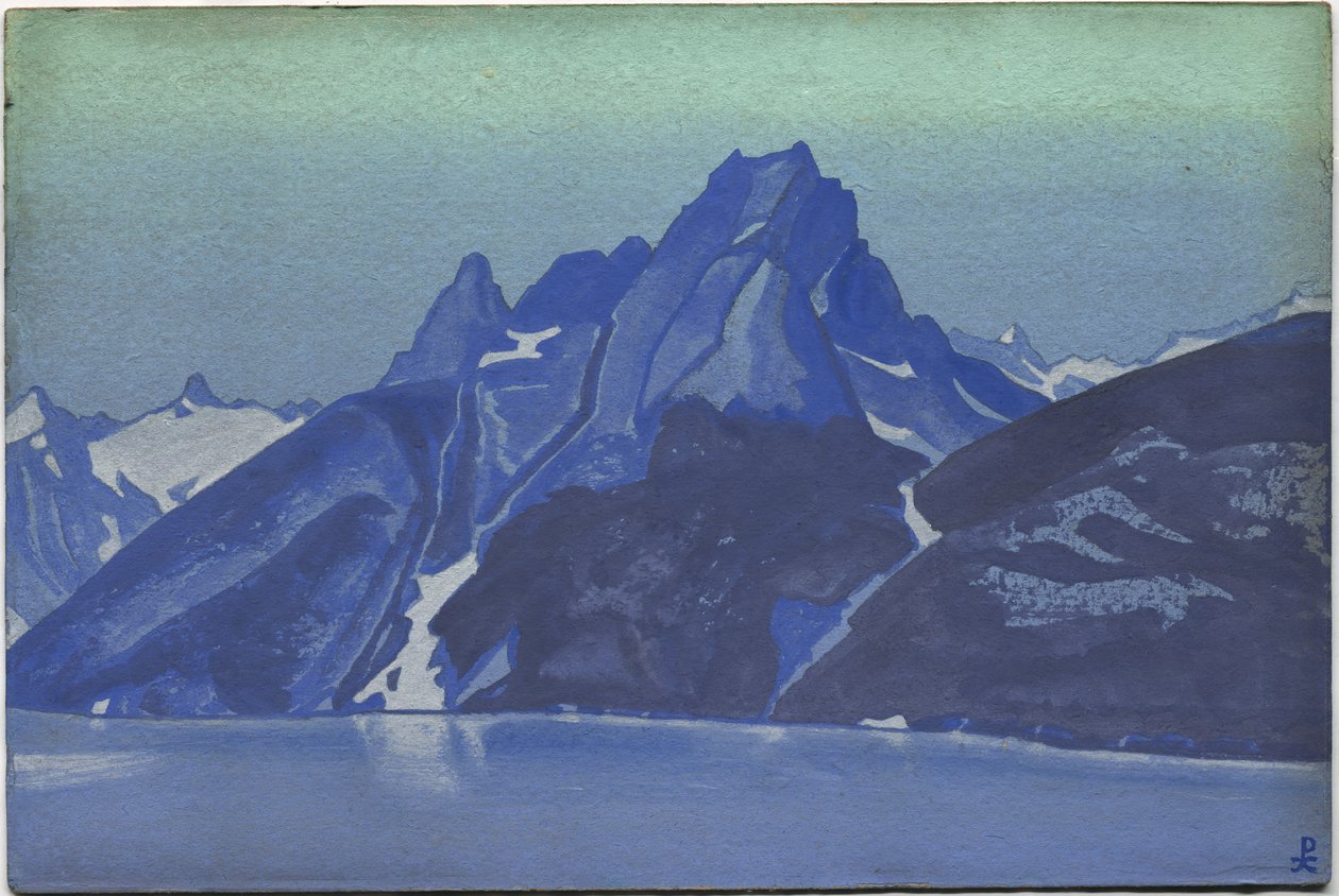 Nagasjärvi, Kashmir, 1936 tekijältä Nicholas Roerich