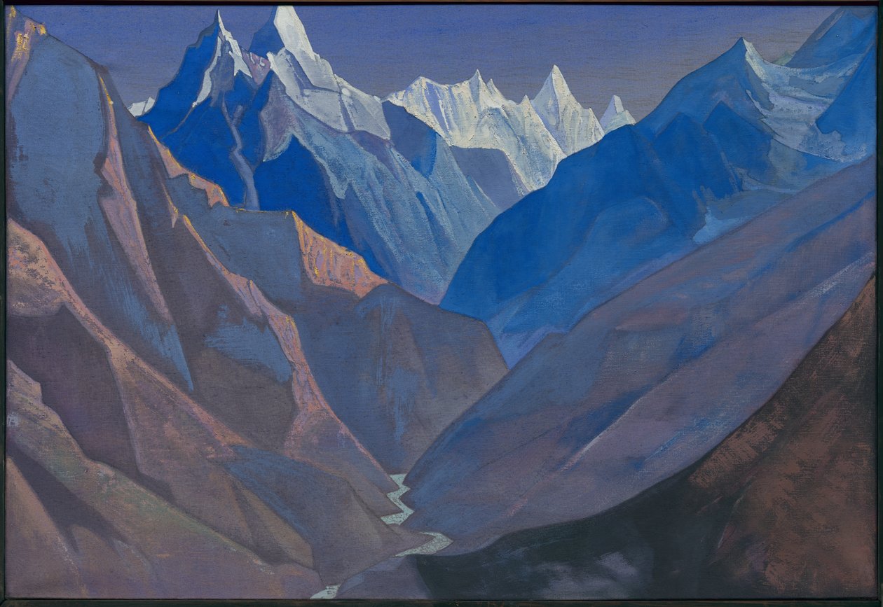 Mount "M", 1931 tekijältä Nicholas Roerich