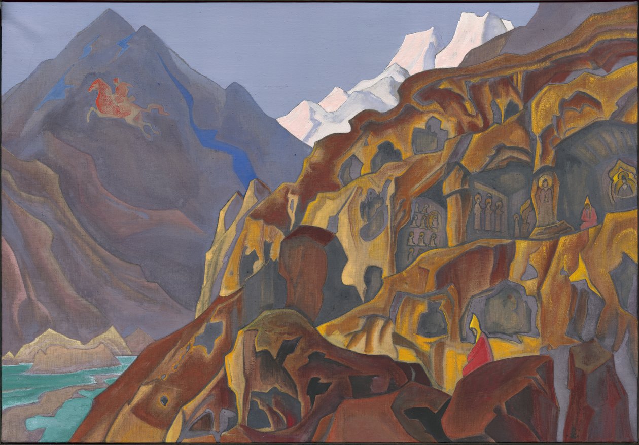 Pyhät luolat, 1932 tekijältä Nicholas Roerich