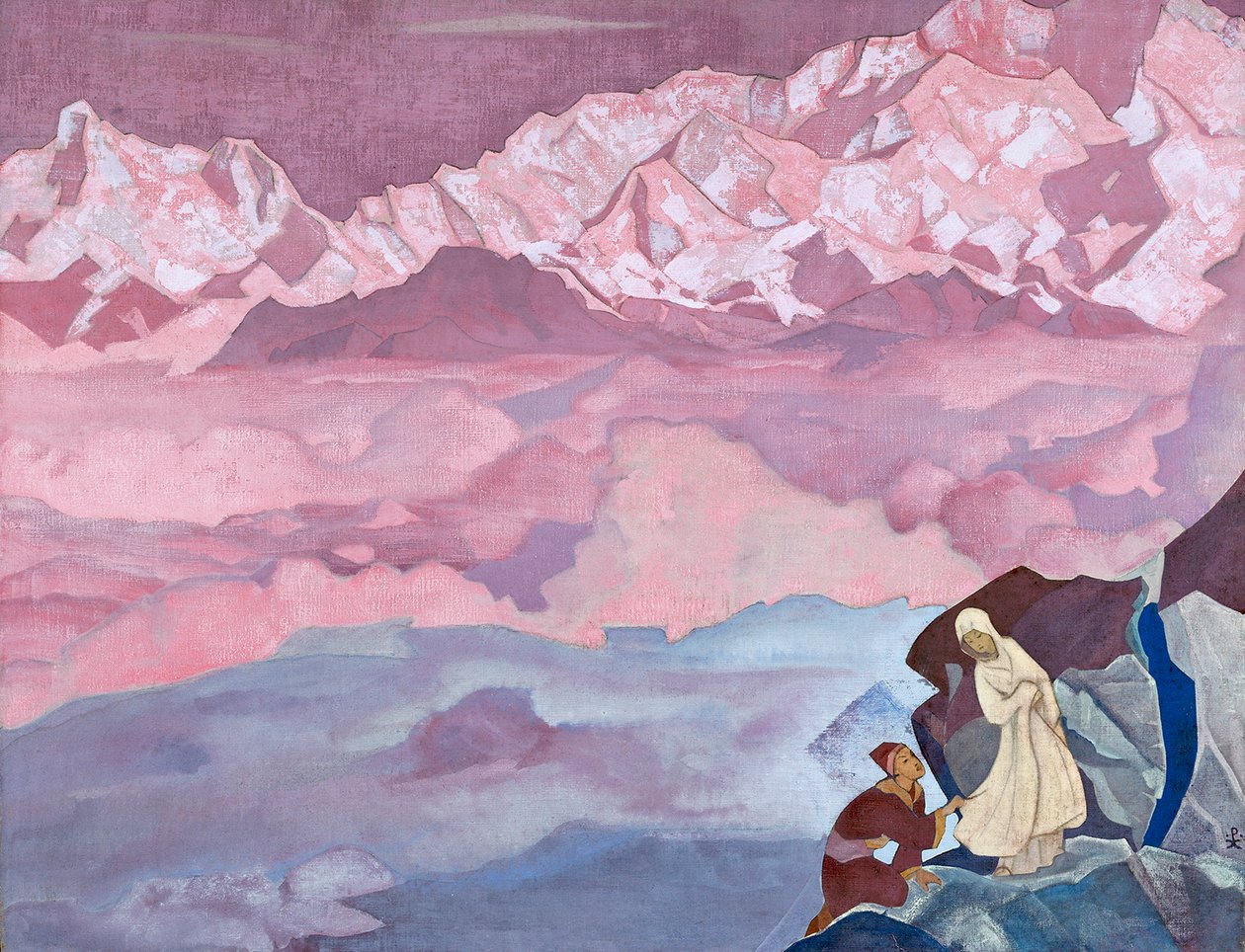 Hän, joka johtaa, 1924. tekijältä Nikolai Konstantinowitsch Roerich