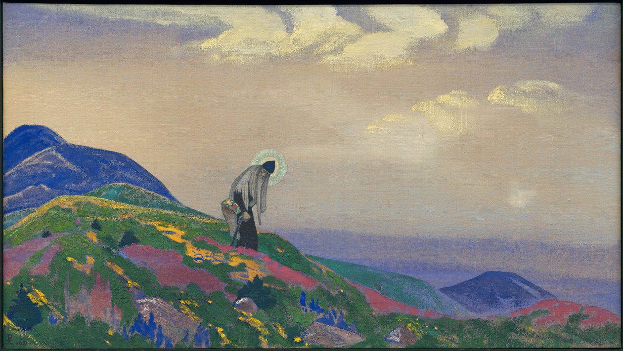 Pyhä Panteleimon parantaja, 1931 tekijältä Nicholas Roerich